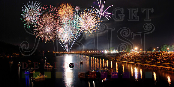 Labor Day Regatta Fireworks 2012